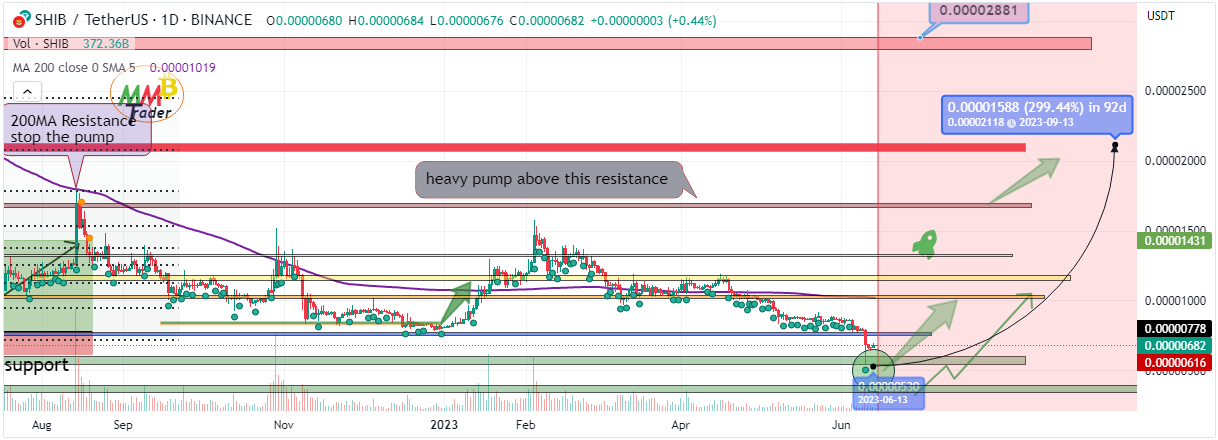 ��������, ���� Shib+usdt